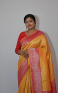 Sunhara Amber Banarasi Silk Saree