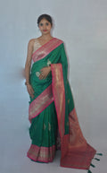 Nilambari Sea-Green Banarasi