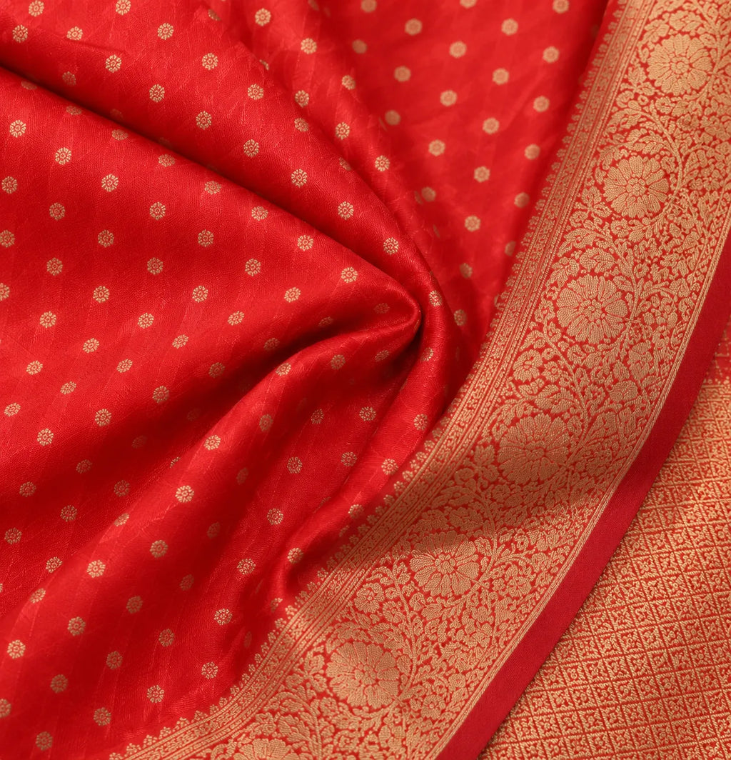 Roopvati Crimson Bridal Kanjivaram